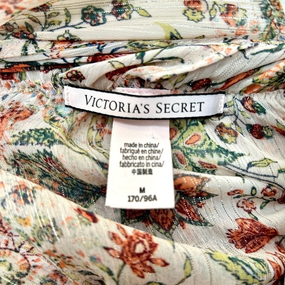 Victoria’s Secret Floral Pink Lingerie Flowy Tank Top size M​​ - Picture 4 of 5